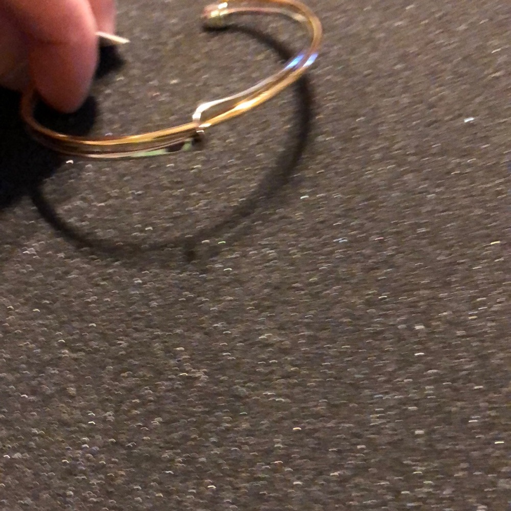 Gold/Silver bracelet.